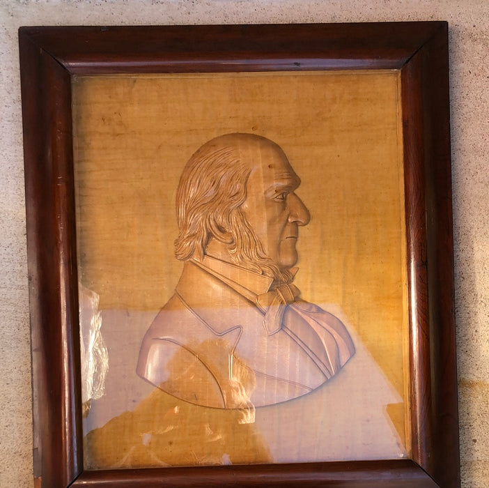 SHADOW BOX WITH WOOD PROFILE