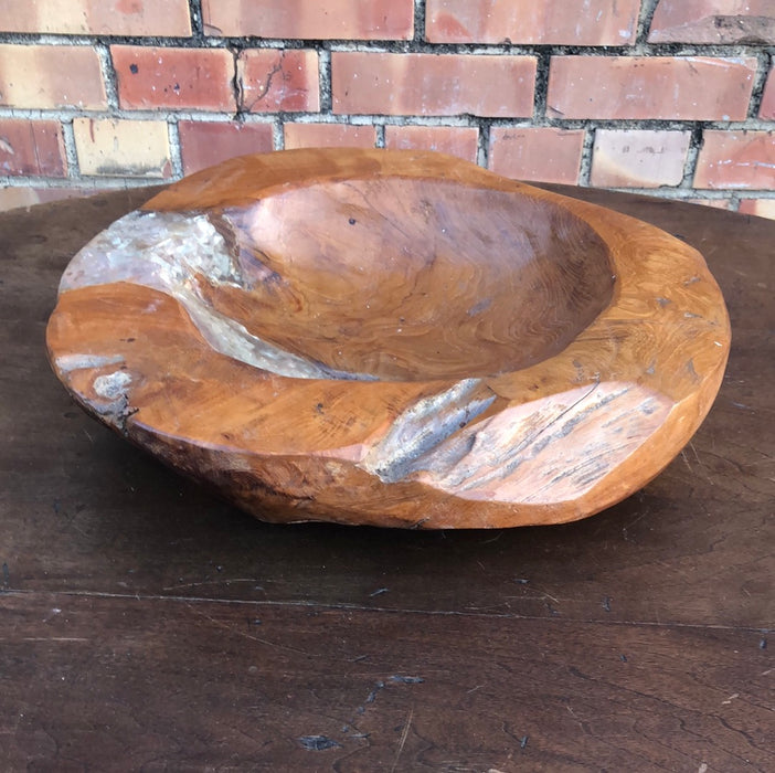 INDONESIAN WOOD ROOT BOWL
