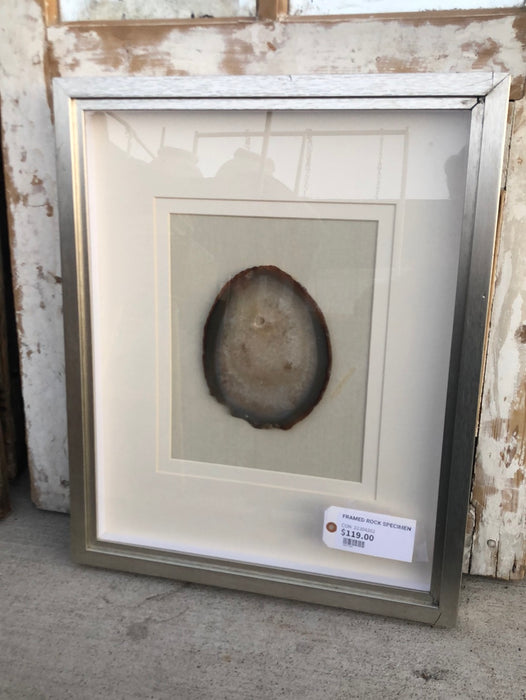 FRAMED ROCK SPECIMEN