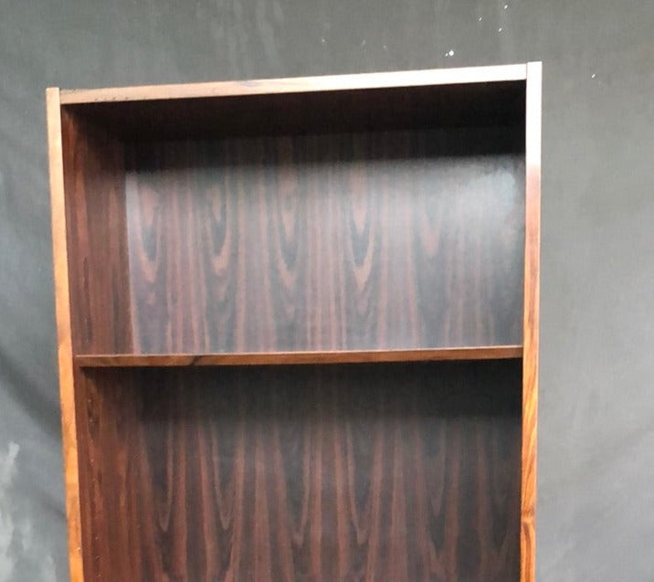 SINGLE DANISH TEAK MODERN BOOKCASE