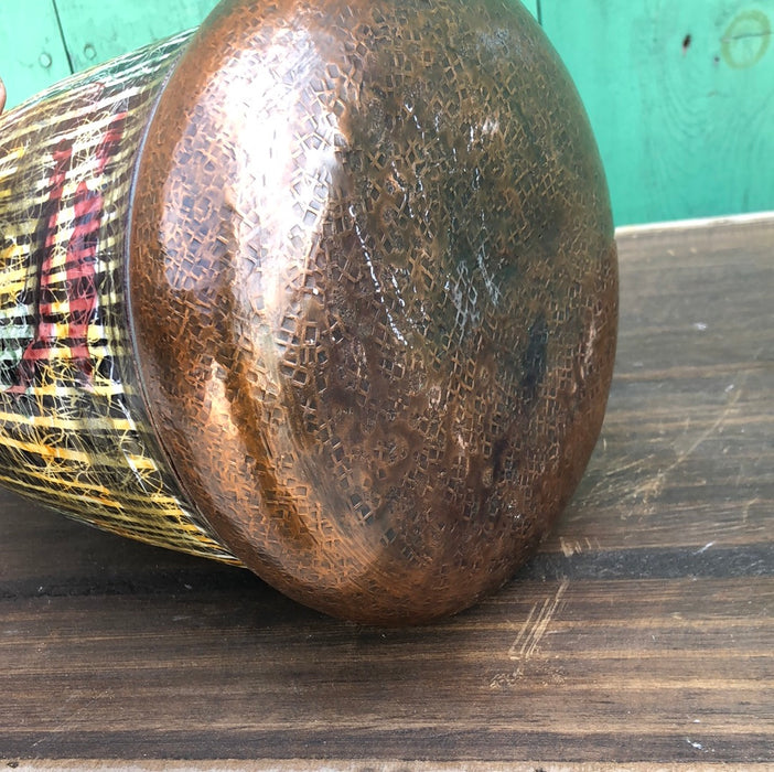 LARGE HAMMERED COPPER PITCHER