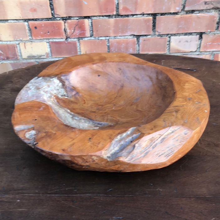 INDONESIAN WOOD ROOT BOWL