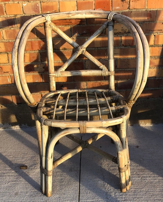 RATTAN CHAIR AS FOUND