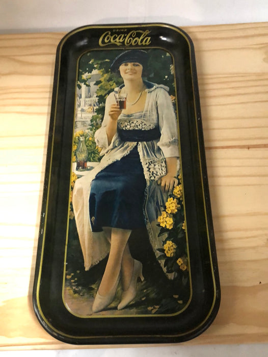 COCA-COLA FLAPPER GIRL ADVERTISING TRAY