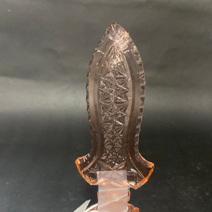 PINK CRYSTAL PERFUME BOTTLE