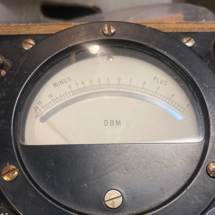WESTERN UNION DB METER WITH RHEOSTAT