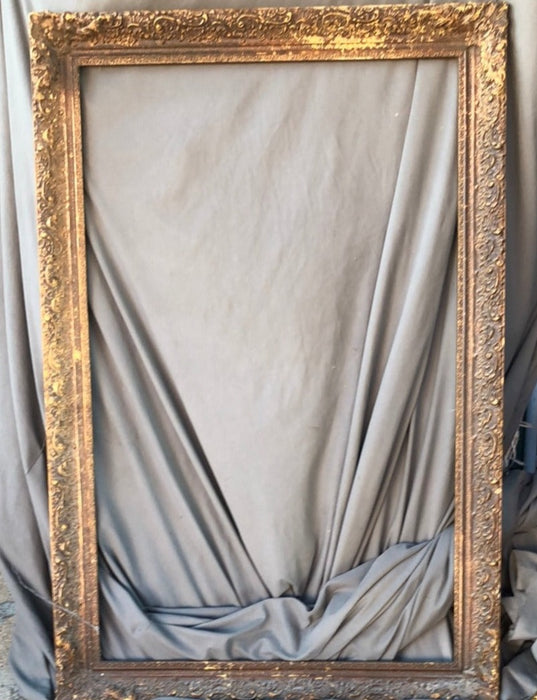 TALL GILT FRAME AS FOUND