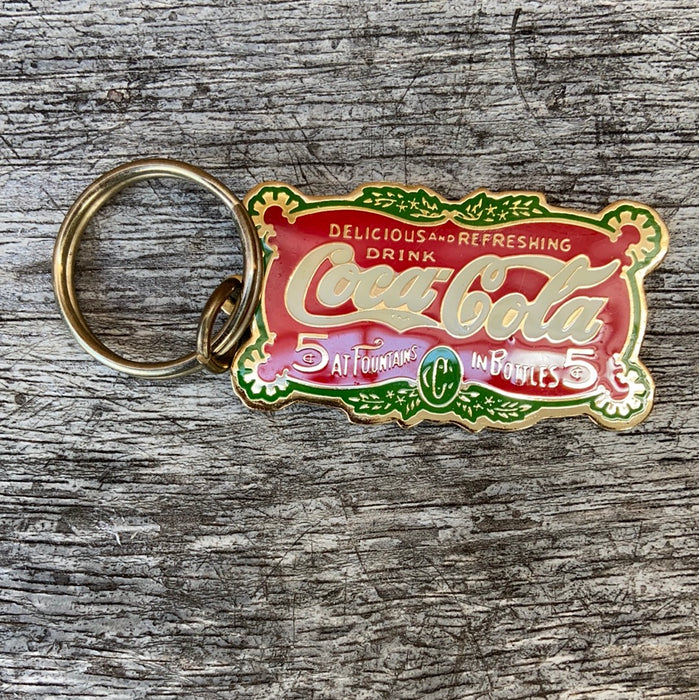 5 CENT COKE KEYCHAIN