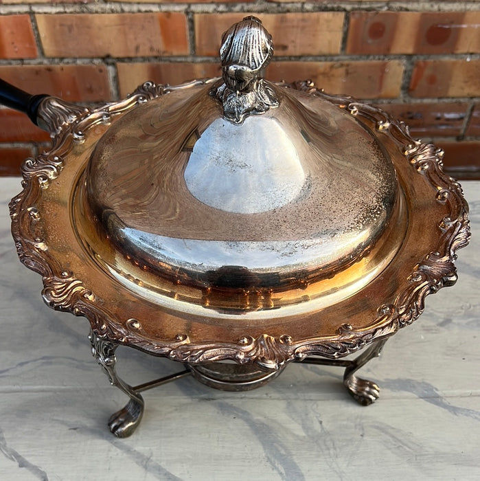 SILVER PLATE CHAFING DISH