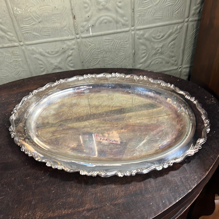 SILVER PLATE LARGE TRAY