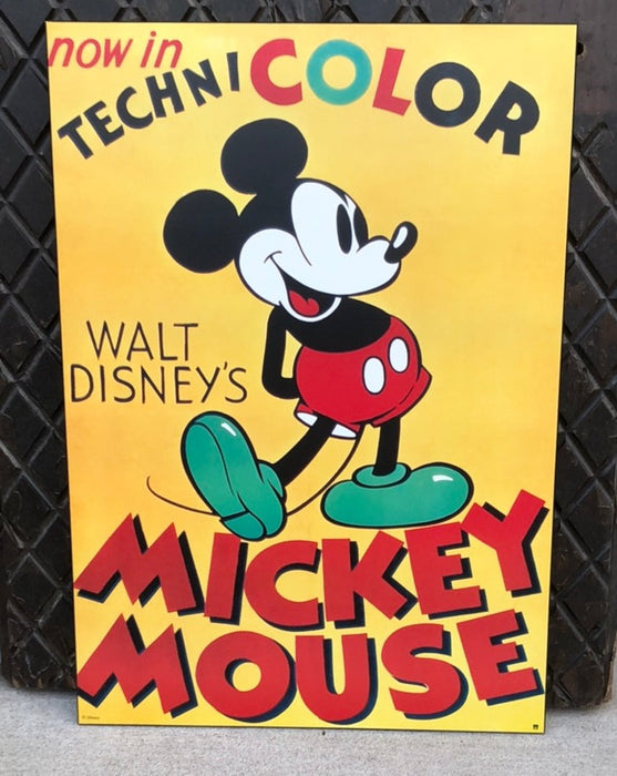 MICKEY MOUSE POSTER-NOT OLD