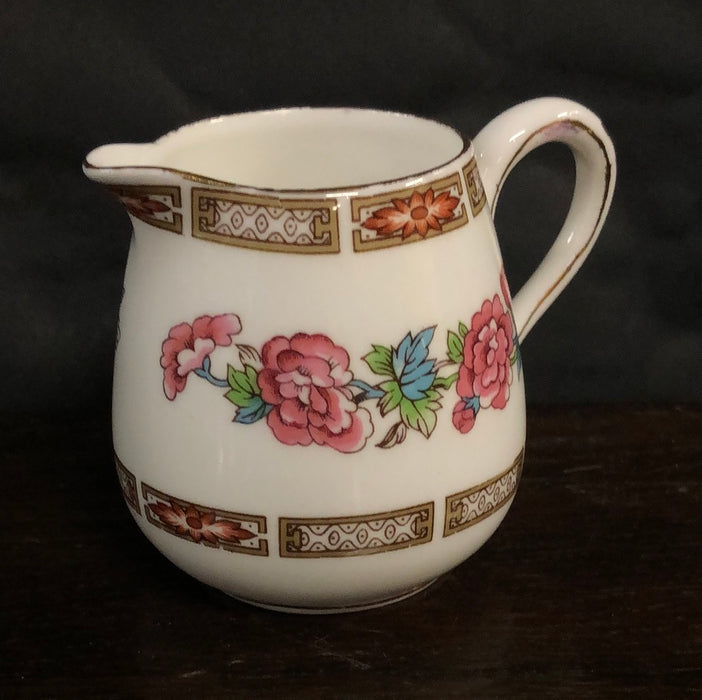 ROYAL CROWN STAFFORDSHIRE FLORAL CREAMER