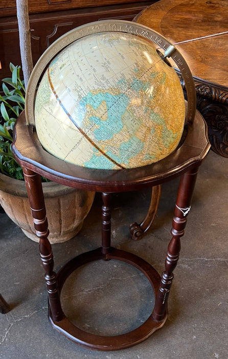 CRAM'S IMPERIAL WORLD GLOBE ON STAND