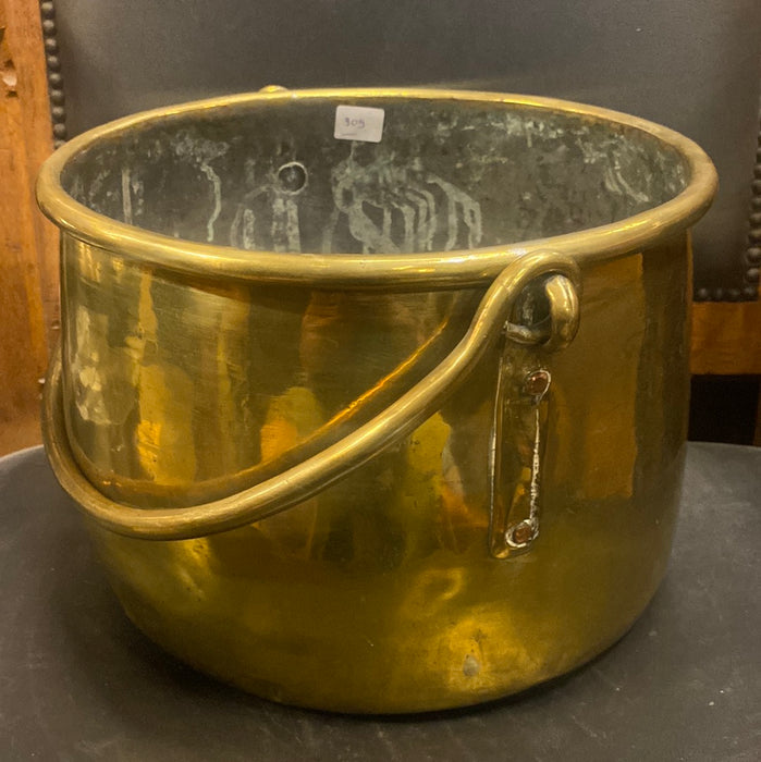 MEDIUM BRASS JAM POT