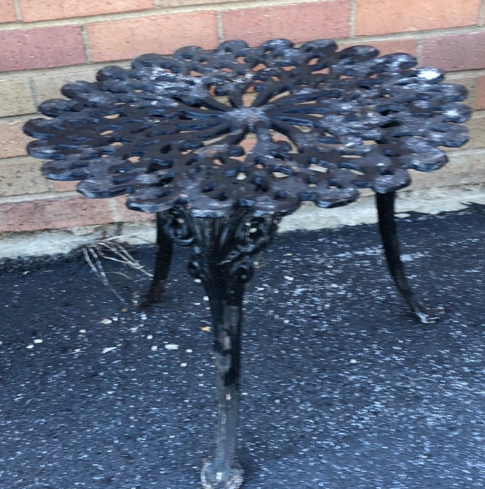 CAST IRON SIDE TABLE