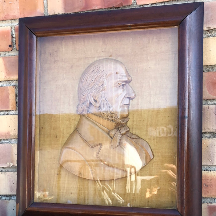 SHADOW BOX WITH WOOD PROFILE