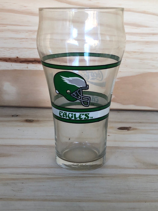 Eagles NFL Coca-Cola glass