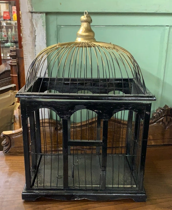BLACK BIRD CAGE
