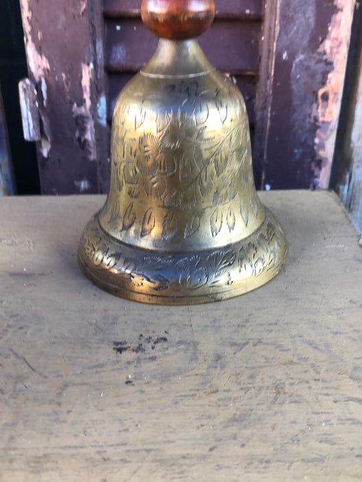INDIAN BRASS BELL-NEEDS CLAPPER