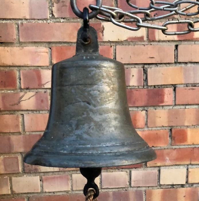 BRASS BELL WITH CLAPPER