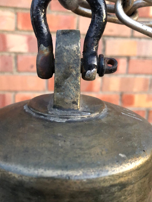 BRASS BELL WITH CLAPPER