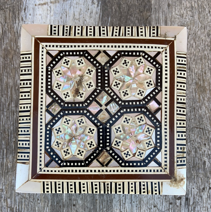 EGYPTIAN INLAID BOX