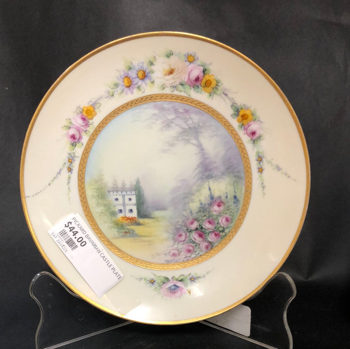 PICKARD BAVARIAN CASTLE PLATE