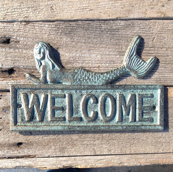 WELCOME MERMAID SIGN