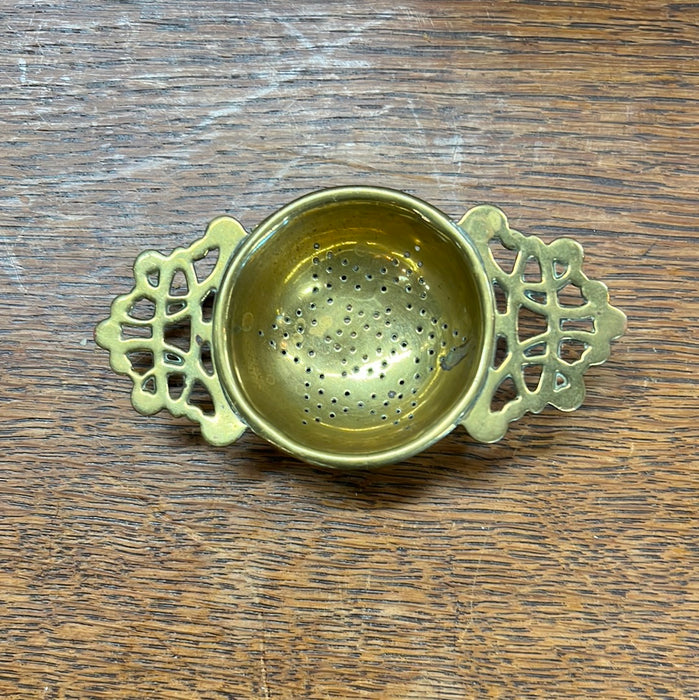 BRASS TEA STRAINER