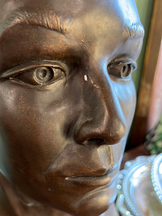 CHAULK BRONZE COLOR LADY BUST