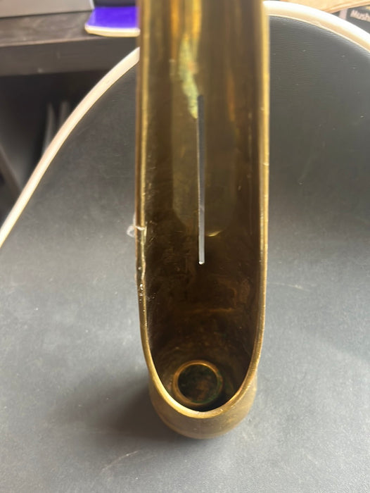 MODERN BRASS CANDLESTICK