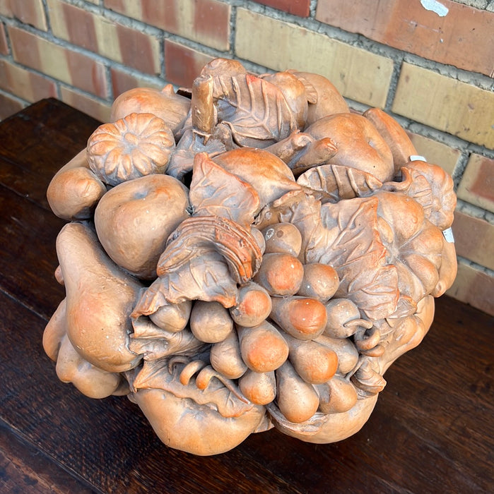 TERRA COTTA FRUIT BASKET