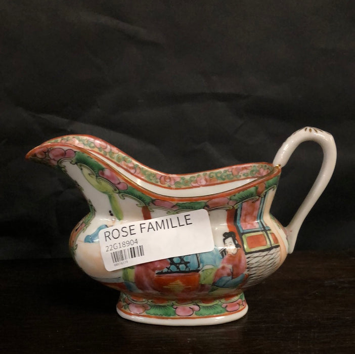 * ROSE FAMILLE GRAVY BOAT ADDED TO SOLD LOT