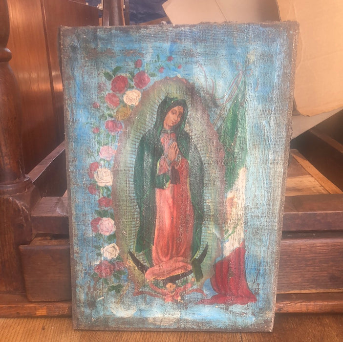 OIL PRINT OF OUR LADY OF GUADALUPE