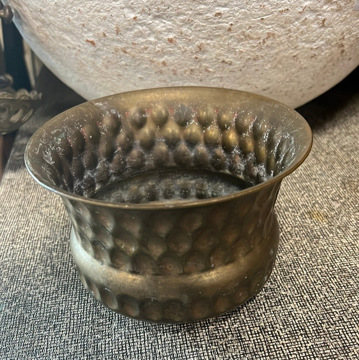 SMALL BRASS JARDINIERE