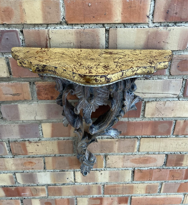 CARVED VINTAGE LOUIS XV WALL SHELF