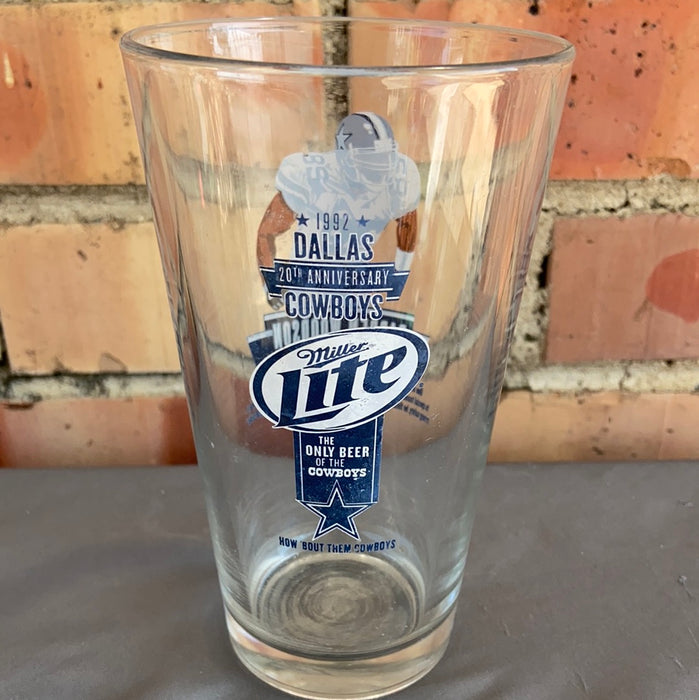 DALLAS COWBOY GLASS