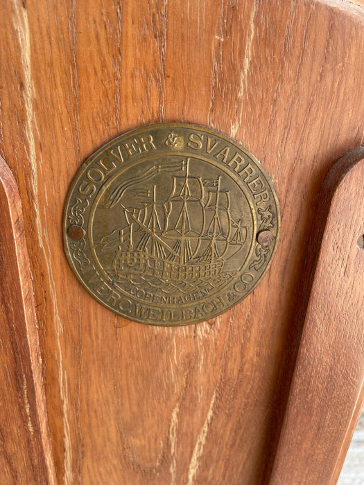 19TH CENTURY DANISH WOODEN SHIPS BINNACLE BASE