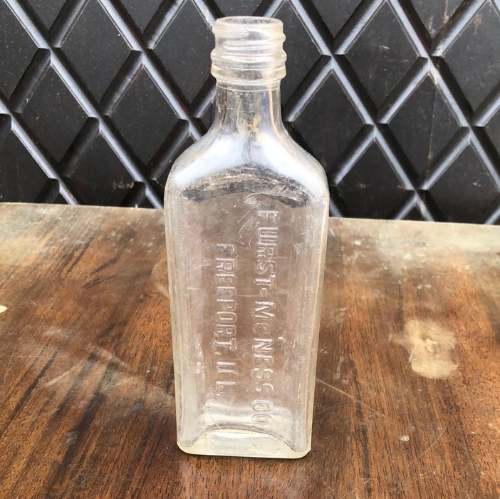CLEAR ADVERTISING BOTTLE