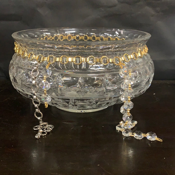 LARGE CRYSTAL BOWL