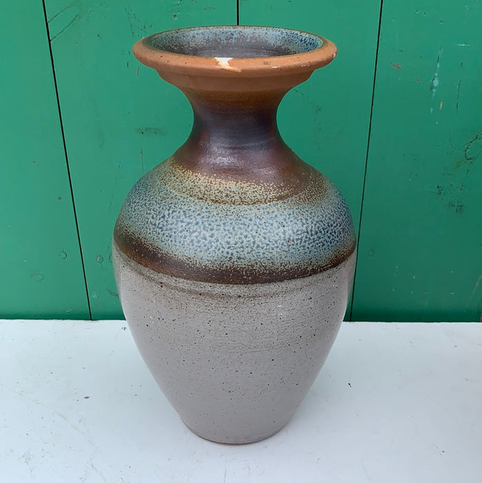 POTTERY VASE-SIGNED