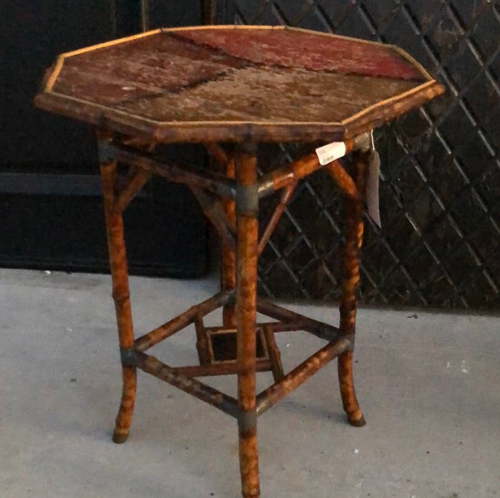 BAMBOO OCTAGON TABLE