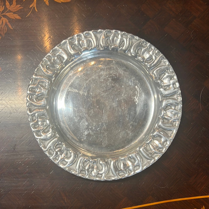 SMALL ALUMINIUM ROUND TRAY