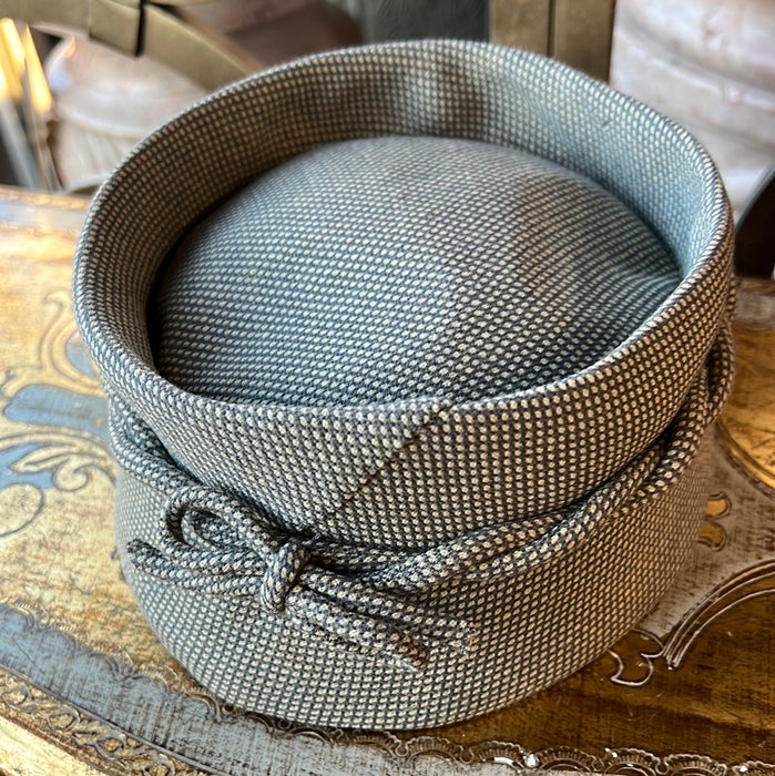 TWEED PILLBOX HAT