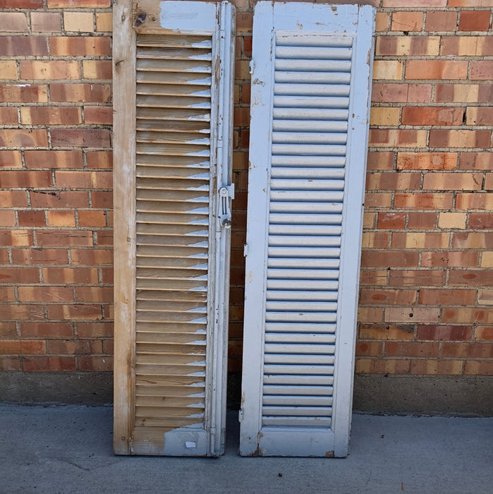 PAIR OF MEDIUM GREY SHUTTERS