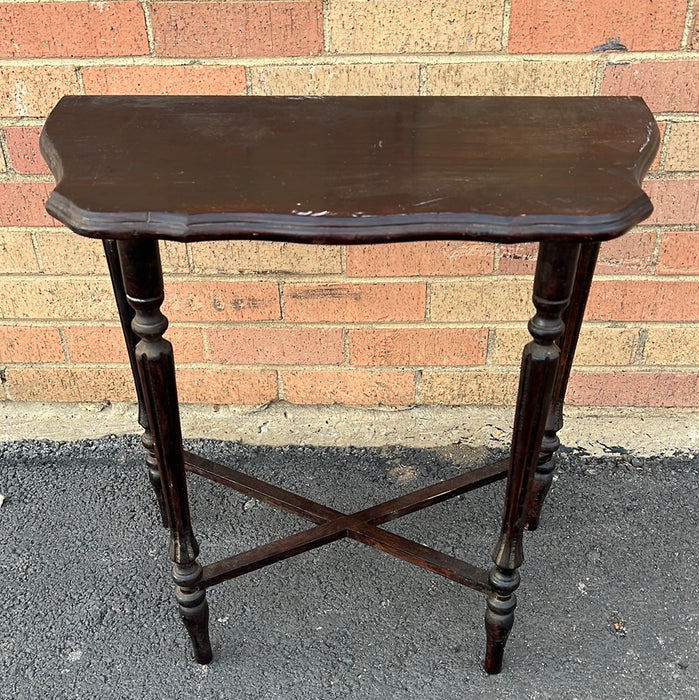 SMALL DARK 1920’S CONSOLE TABLE