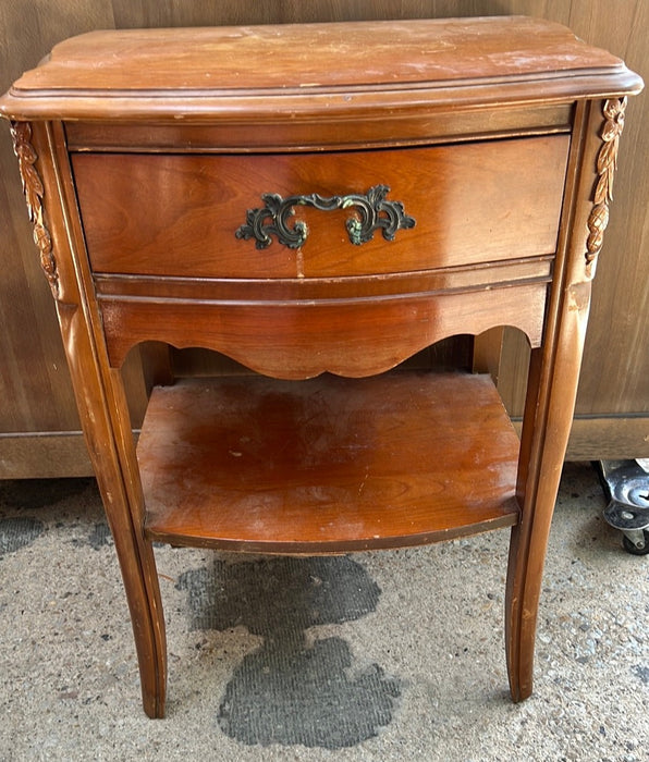 FRENCH PROVINCIAL CHERRY NIGHT STAND