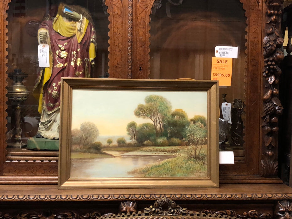 FRANK LAZARRO SAN ANTONIO LISTED ARTIST RIVER SCENE