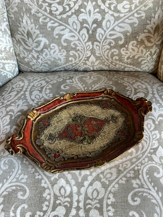 SMALL RECTANGULAR FLORENTINE TRAY