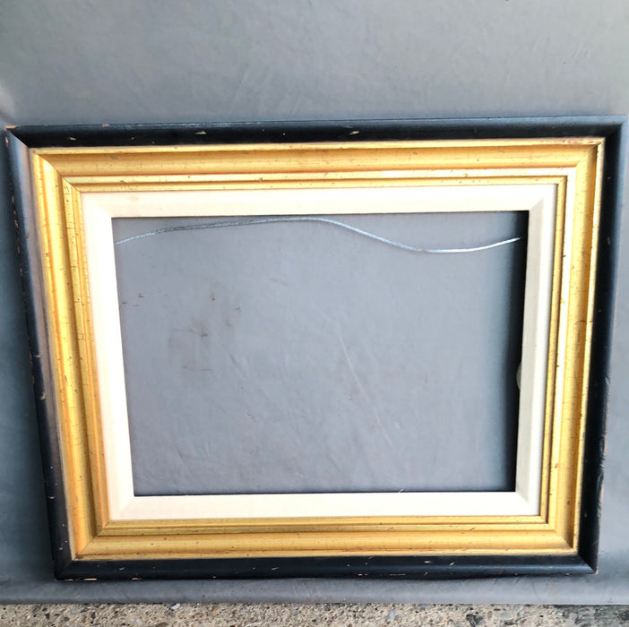 SMALL BLACK WITH GOLD FRAME